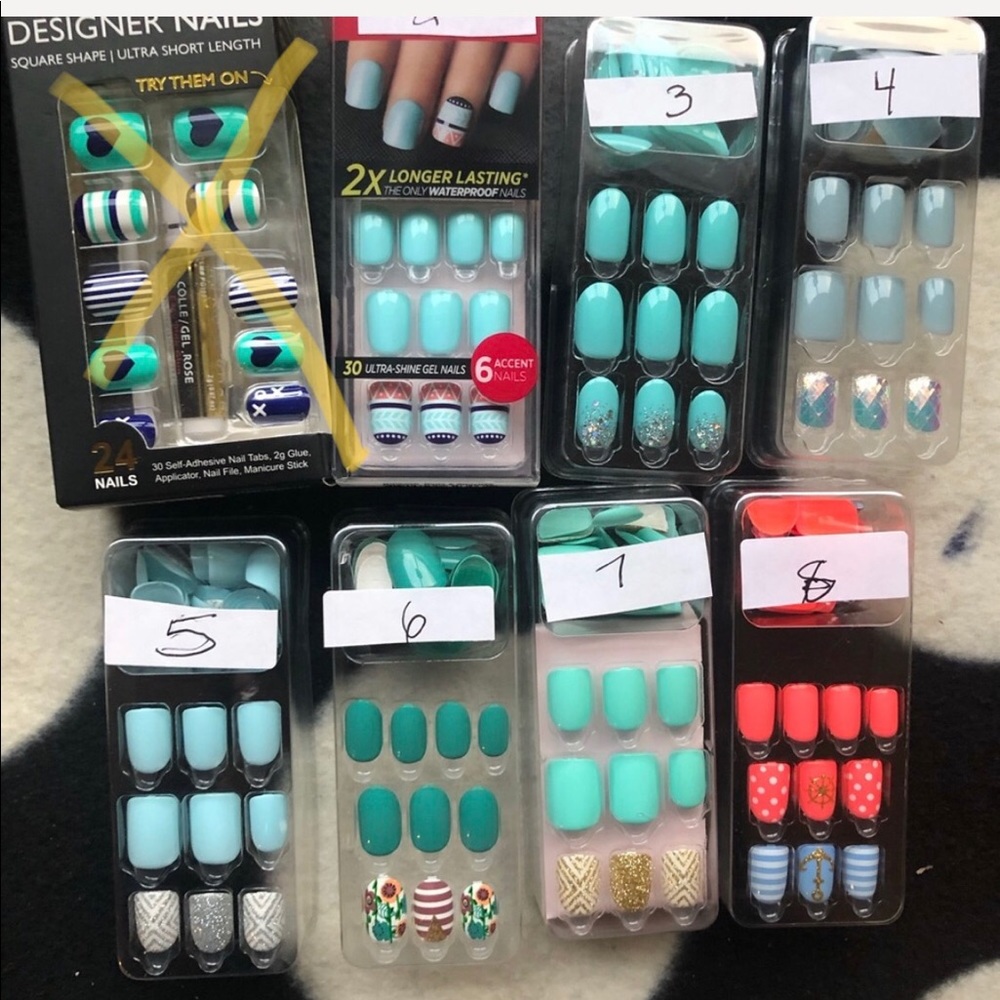 HP❤️ 3 boxes PressOn nails